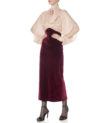 Velvet skirt