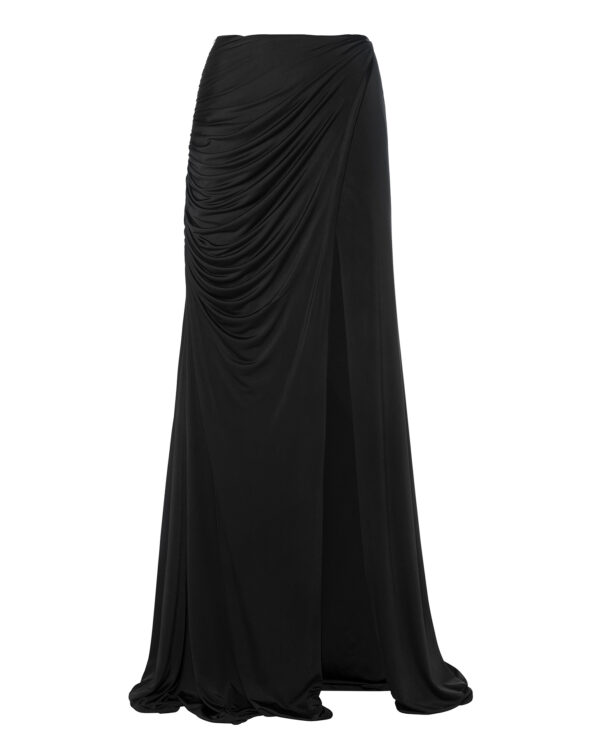 MAXI JERSEY SKIRT