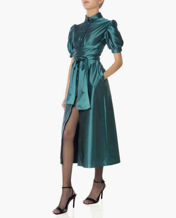 TAFFETA DRESS