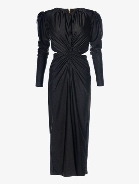 CUT-OUT JERSEY DRESS
