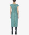 FAUX LEATHER DRESS