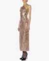 BACKLESS SEQUIN DRESS
