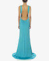BACKLESS JERSEY DRESS