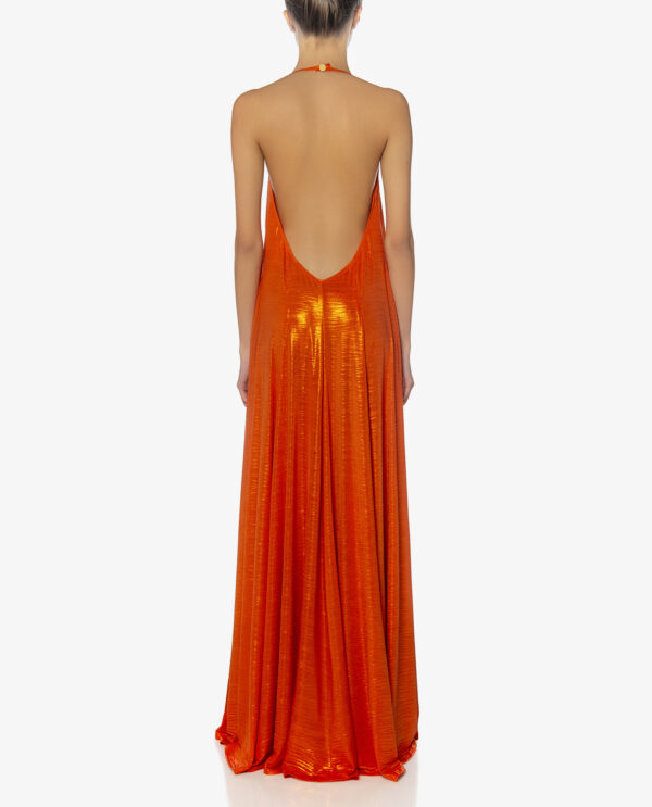 BACKLESS JERSEY DRESS