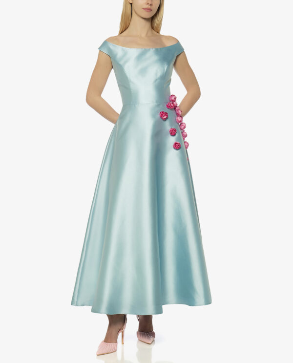 OFF-SHOULDER MAXI DRESS
