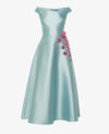 OFF-SHOULDER MAXI DRESS