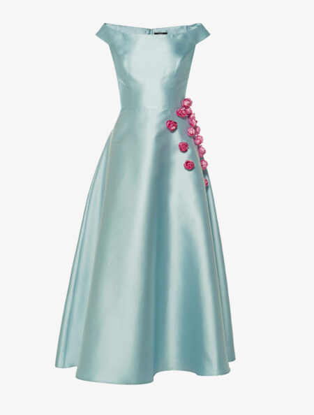 OFF-SHOULDER MAXI DRESS