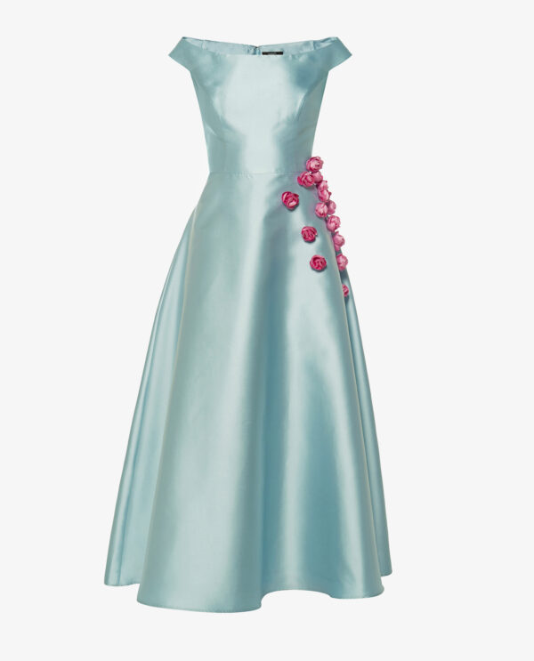 OFF-SHOULDER MAXI DRESS