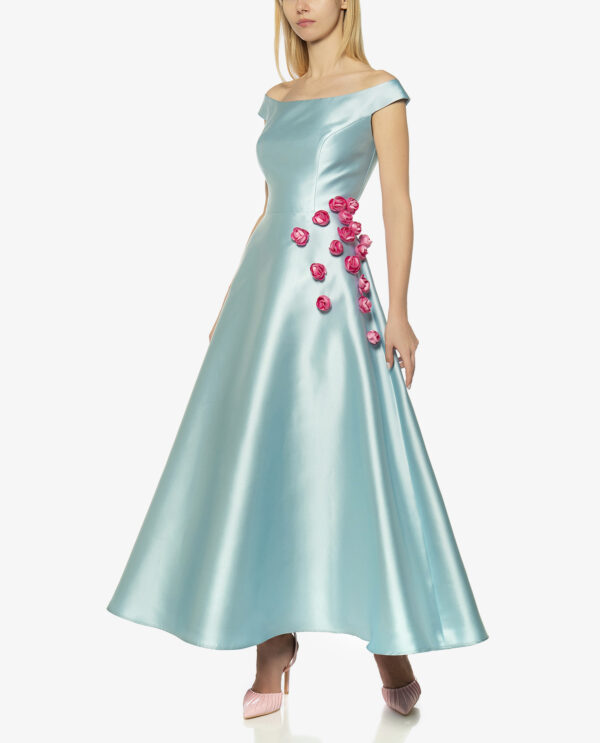 OFF-SHOULDER MAXI DRESS