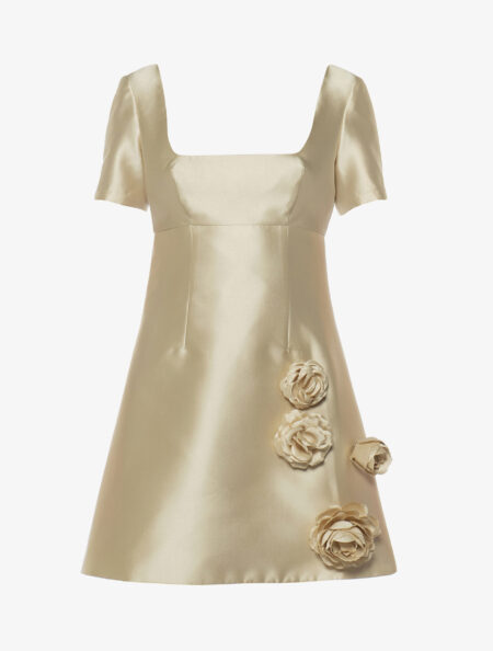 MINI SATIN DRESS