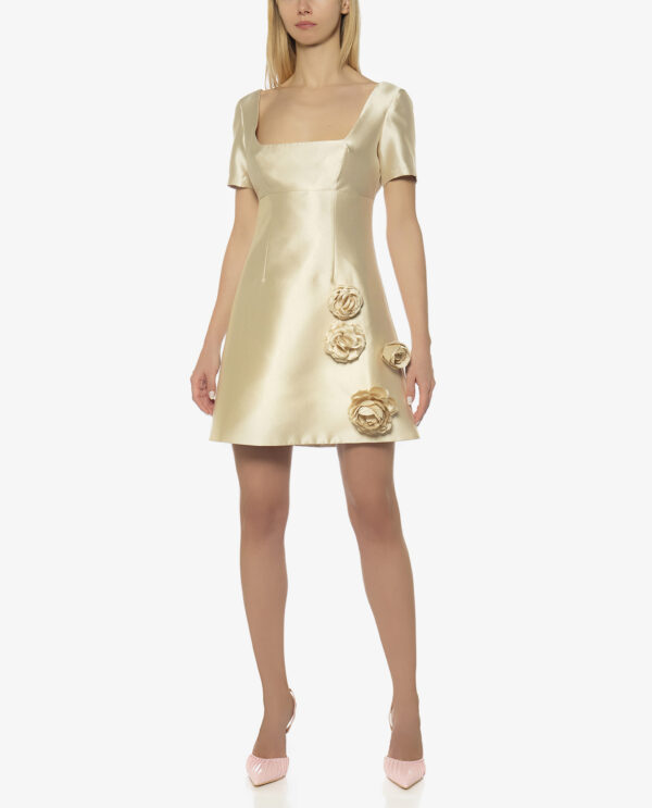 MINI SATIN DRESS
