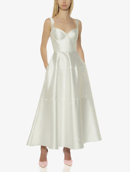 MAXI SATIN DRESS