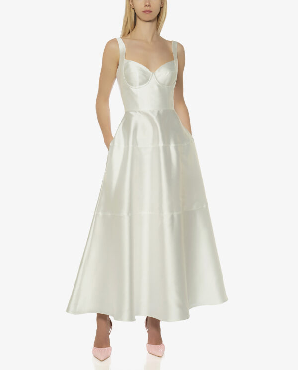 MAXI SATIN DRESS