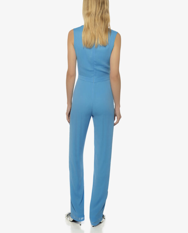 V-NECK JUMPSUIT