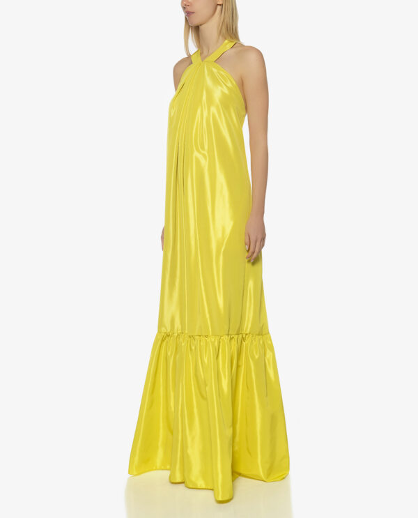 OFF-SHOULDER MIDI DRESS