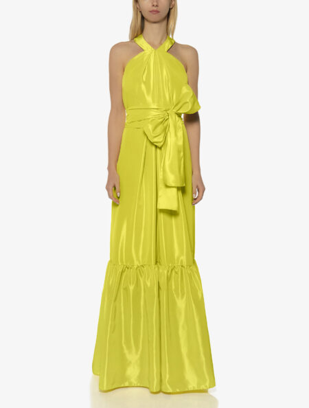 OFF-SHOULDER MIDI DRESS