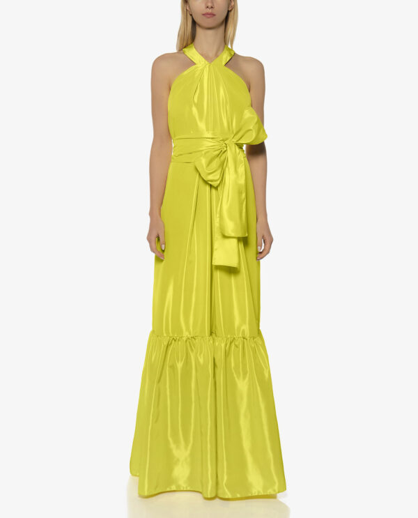 OFF-SHOULDER MIDI DRESS
