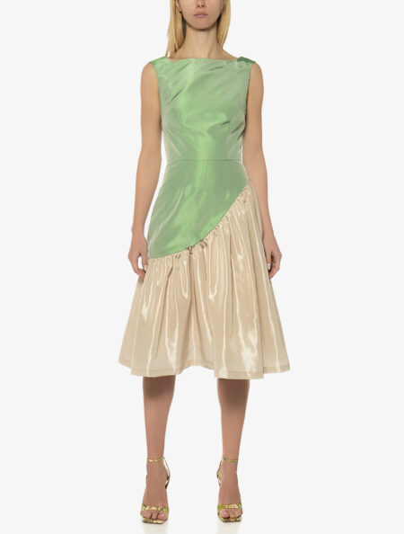 SLEEVELESS MIDI DRESS