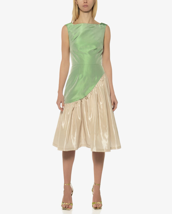 SLEEVELESS MIDI DRESS