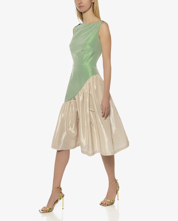SLEEVELESS MIDI DRESS
