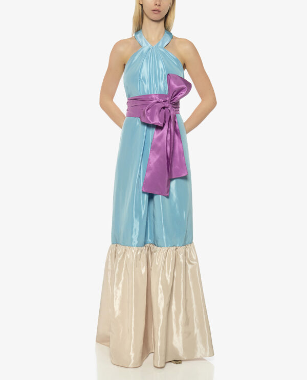 BACKLESS MAXI DRESS