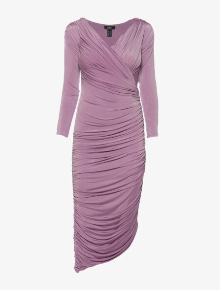 ASSYMETRIC JERSEY DRESS
