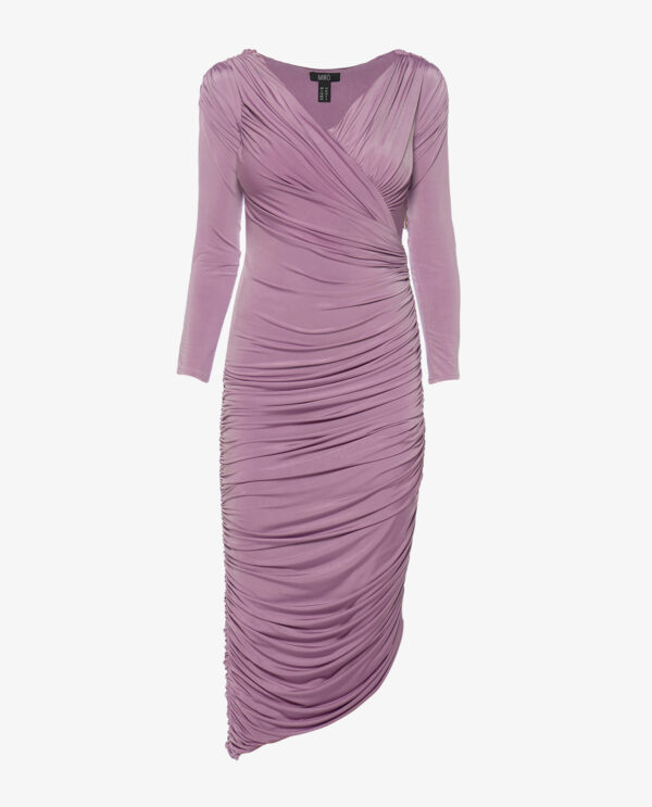 ASSYMETRIC JERSEY DRESS