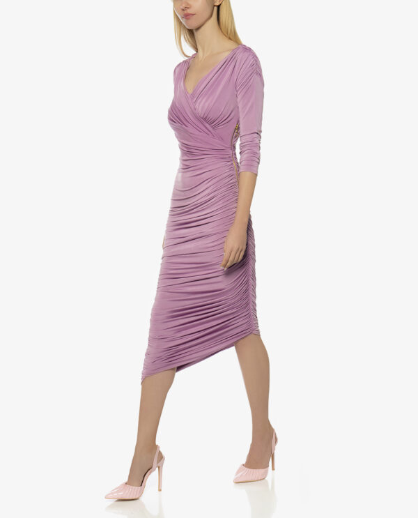 ASSYMETRIC JERSEY DRESS