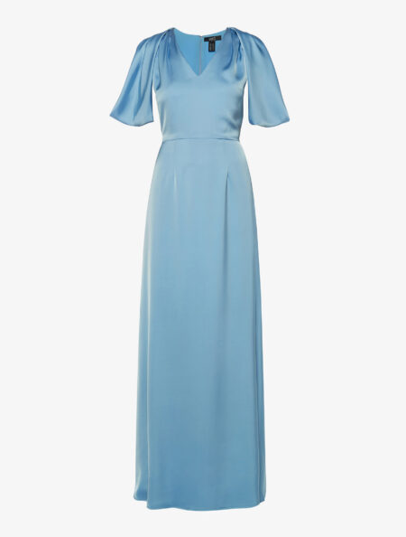 V-NECK MAXI DRESS