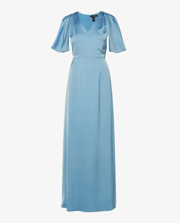 V-NECK MAXI DRESS