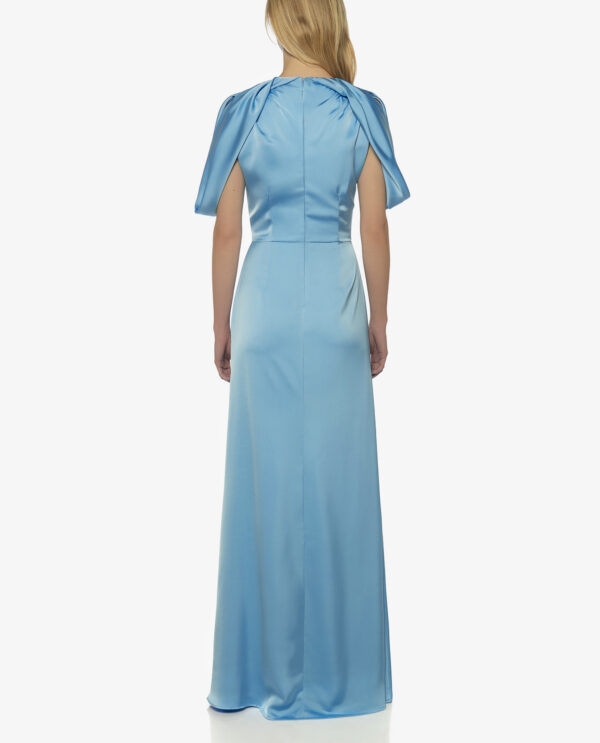 V-NECK MAXI DRESS