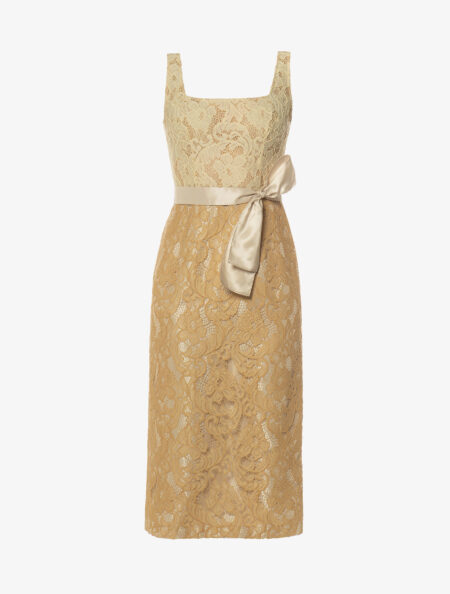 MIDI LACE DRESS