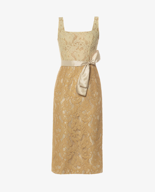 MIDI LACE DRESS