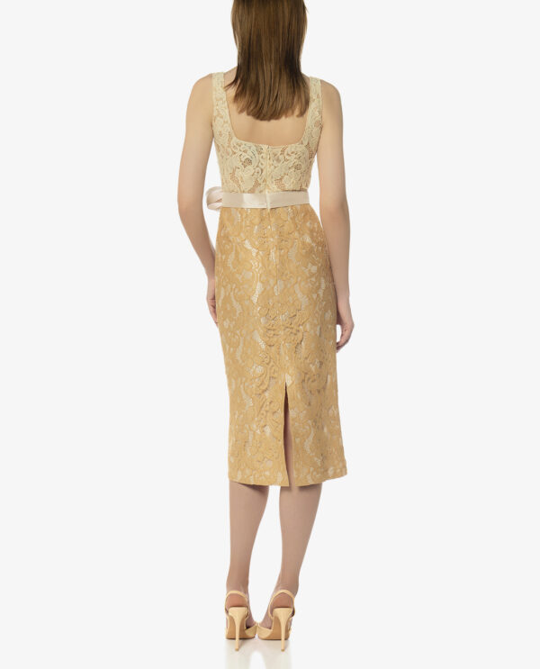 MIDI LACE DRESS