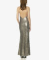 BACKLESS SEQUIN DRESS