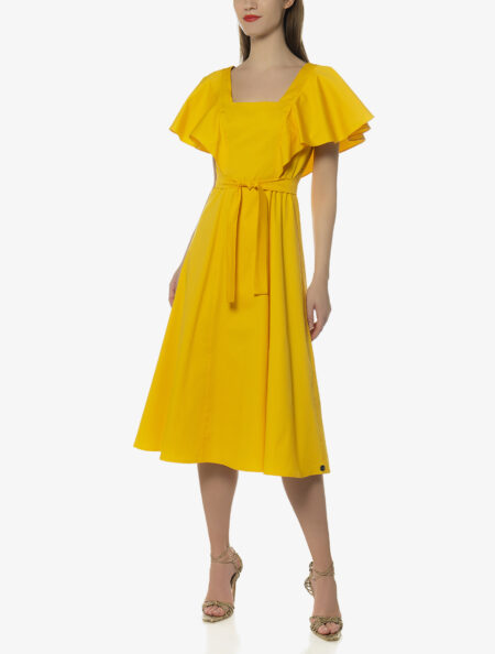 MIDI DIAGONAL DRESS